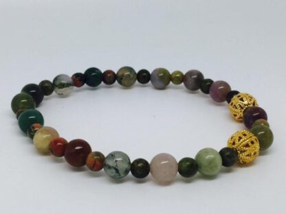 Strong Soul Indian Agate Healing Bracelet - Image 2