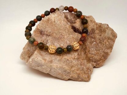Strong Soul Indian Agate Healing Bracelet - Image 3