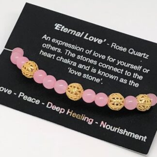 Eternal Love - Rose Quartz Healing Bracelet
