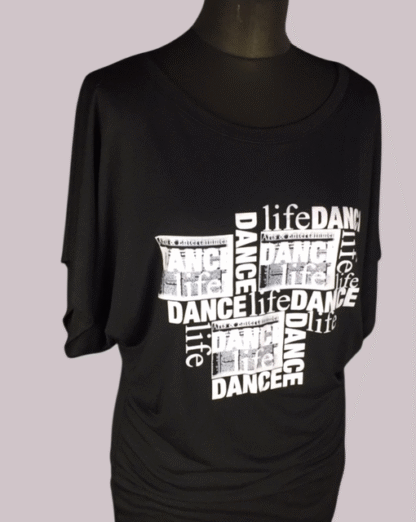 Dance Life Black Ladies / Girls Top